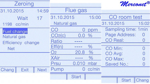 AIC7 High CO & NOX NO NOx CO CO2 O2 Nitric Oxide Verbrandings meter